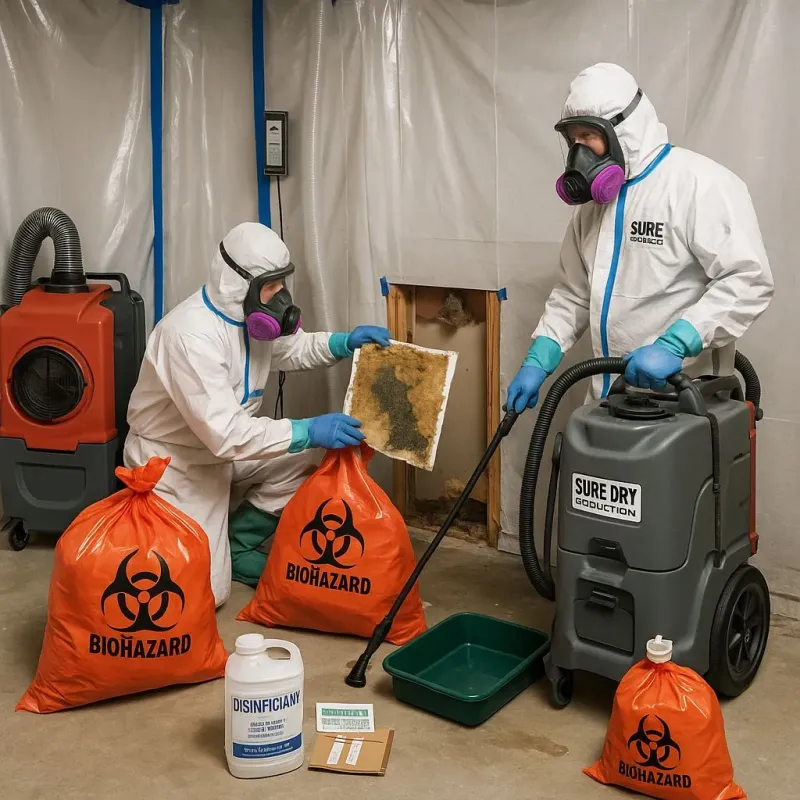 Contaminated Water Handling Protocols process in Coffey County, KS